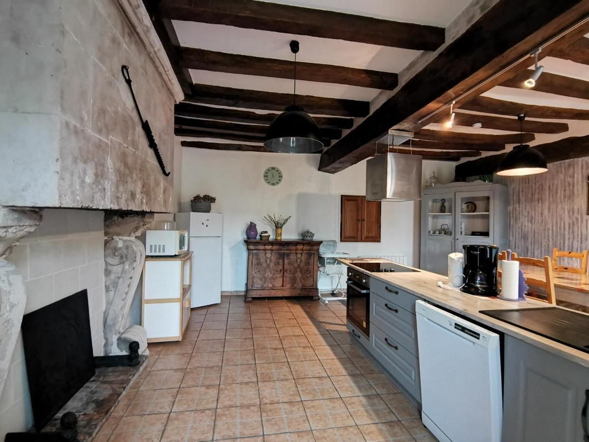 Villa Aux Acacias Braye-sous-Faye Esterno foto
